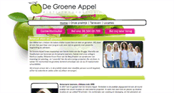 Desktop Screenshot of degroeneappel.nl